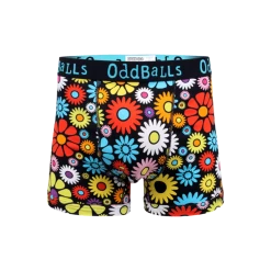 OddBalls Flowery Bundle - Mens Boxer Shorts 3 Pack Bundle