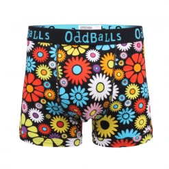 OddBalls Austin Flowers - Mens Boxer Shorts