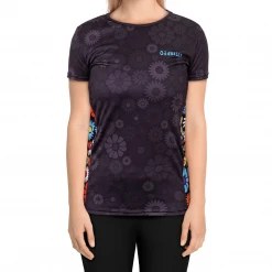 OddBalls Austin Flowers - Tech Fit - Womens Training T-Shirt Sportswear