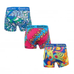 OddBalls Adventurer Bundle - Kids Boxer Shorts 3 Pack Bundle