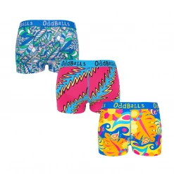 OddBalls Adventurer Bundle - Ladies Boxers 3 Pack Bundle Summer Shop