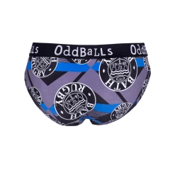 OddBalls Bath Rugby - Grey - Teen Girls Brief Teen Girls Briefs