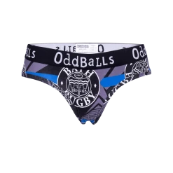 OddBalls Bath Rugby - Grey - Teen Girls Brief Teen Girls Briefs