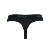 OddBalls Thongs Black & Green - Ladies Thong