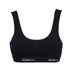 OddBalls Teen Girls Bralettes Black & White - Teen Girls Bralette