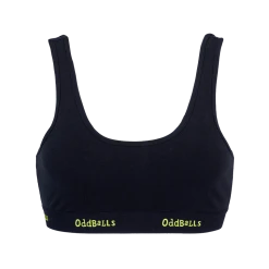 OddBalls Black & Lime - Ladies Bralette