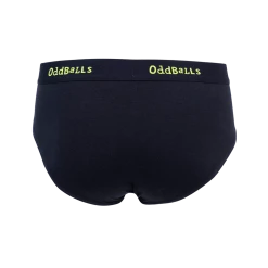 OddBalls Black & Lime - Mens Briefs