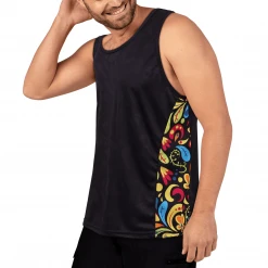 OddBalls Sportswear Botanical - Tech Fit - Running Vest