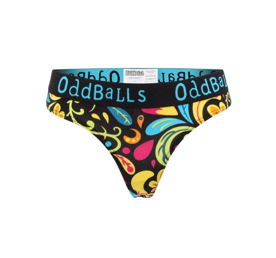 OddBalls Botanical - Teen Girls Thong Teen Girls Thongs