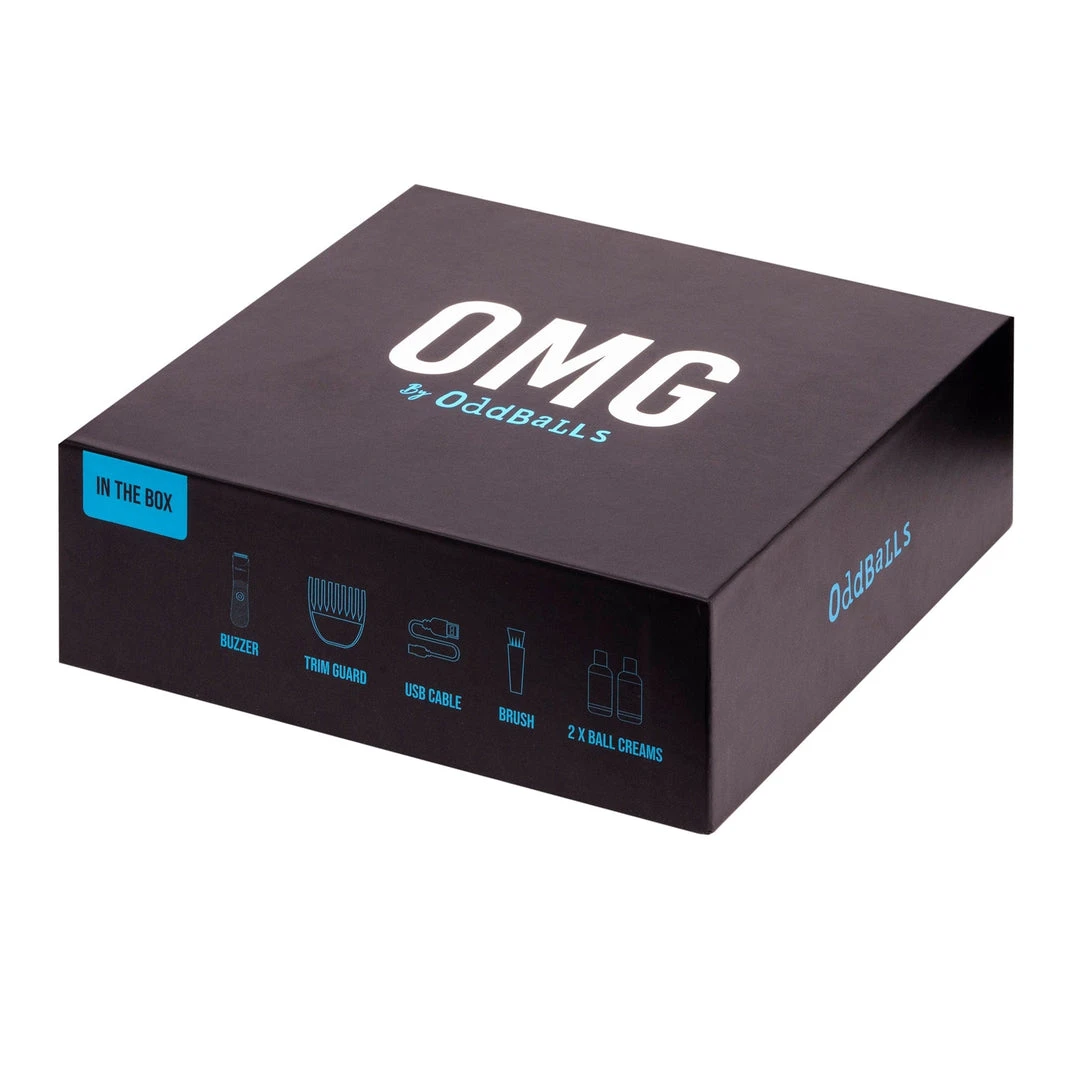 OddBalls Deluxe Buzzer & Marble Set - Premium Male Grooming Kit | OMG 15 OddBalls Deluxe Buzzer & Marble Set - Male Grooming Set | OMG