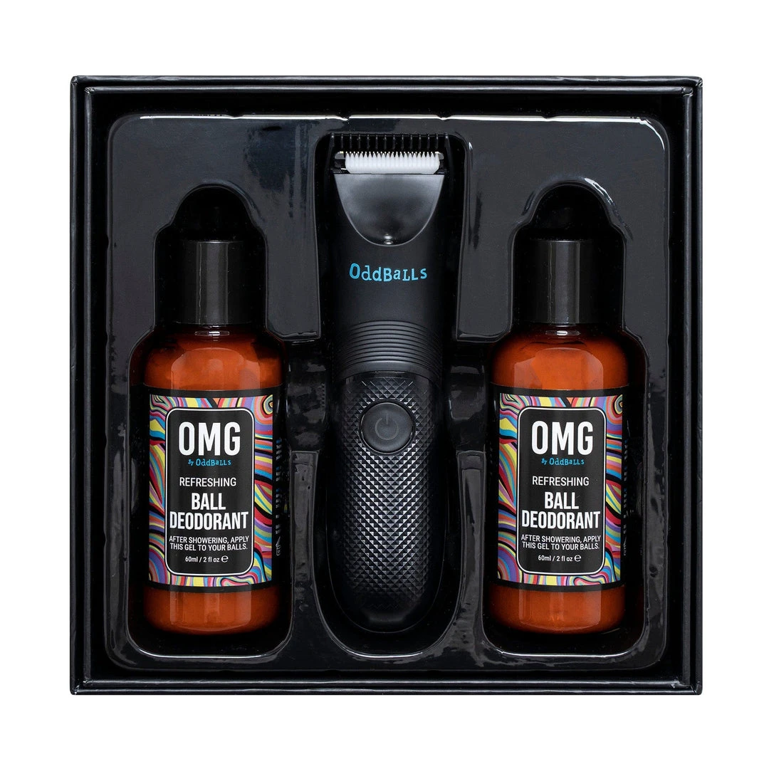 OddBalls Buzzer Set - Premium Male Grooming Kit | OMG | Trimmer, Shaver & Beard Care 3 OddBalls Buzzer Set - Male Grooming Set | OMG