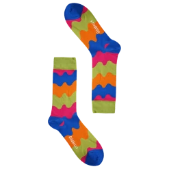 OddBalls Blue Wiggles - Socks