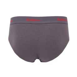 OddBalls Charcoal & Red - Teen Boys Briefs