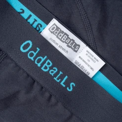 OddBalls Charcoal & Blue - Mens Briefs