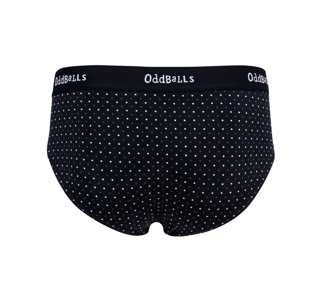 OddBalls Classic Polka Dot Men's Briefs - Fun & Comfortable Underwear 4 OddBalls Classic Polka Dot - Mens Briefs