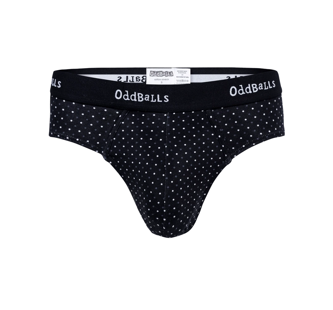 OddBalls Classic Polka Dot Teen Boys Briefs - Fun & Comfortable Underwear 3 OddBalls Classic Polka Dot - Teen Boys Briefs