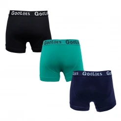 OddBalls Boys Boxer Shorts (Kids) Classic Chill Bundle - Kids Boxer Shorts 3 Pack Bundle