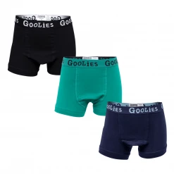 OddBalls Boys Boxer Shorts (Kids) Classic Chill Bundle - Kids Boxer Shorts 3 Pack Bundle