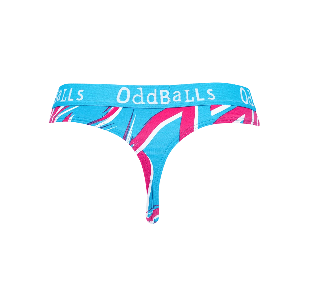 OddBalls Dirty Dancin Ladies Thong - Fun & Comfortable Women's Underwear 3 OddBalls Thongs Dirty Dancin - Ladies Thong