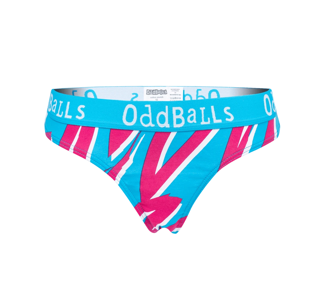 OddBalls Dirty Dancin Ladies Thong - Fun & Comfortable Women's Underwear 4 OddBalls Thongs Dirty Dancin - Ladies Thong