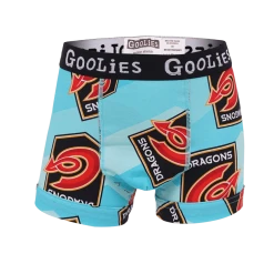 OddBalls Dragons - Teal - Kids Boxer Shorts - Goolies