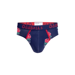 OddBalls England Rugby Union Bundle - Mens Briefs 2 Pack Bundle