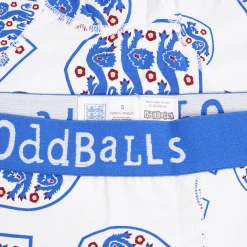 OddBalls England FA - Home White - Mens Briefs