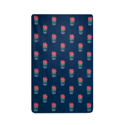 OddBalls England Rugby Navy - Repeat - Luxury Sherpa Fleece Blanket