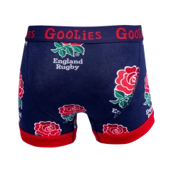 OddBalls Boys Boxer Shorts (Kids) England Rugby Navy - Kids Boxer Shorts - Goolies