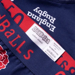 OddBalls England Rugby Navy - Ladies Thong Thongs