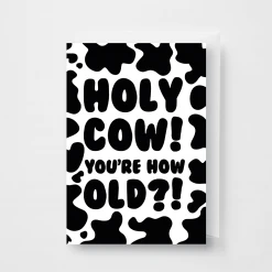 OddBalls Fat Cow - Ladies Briefs + Card Bundle Underwear & Birthday Cards