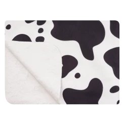 OddBalls Fat Cow - Luxury Sherpa Fleece Blanket