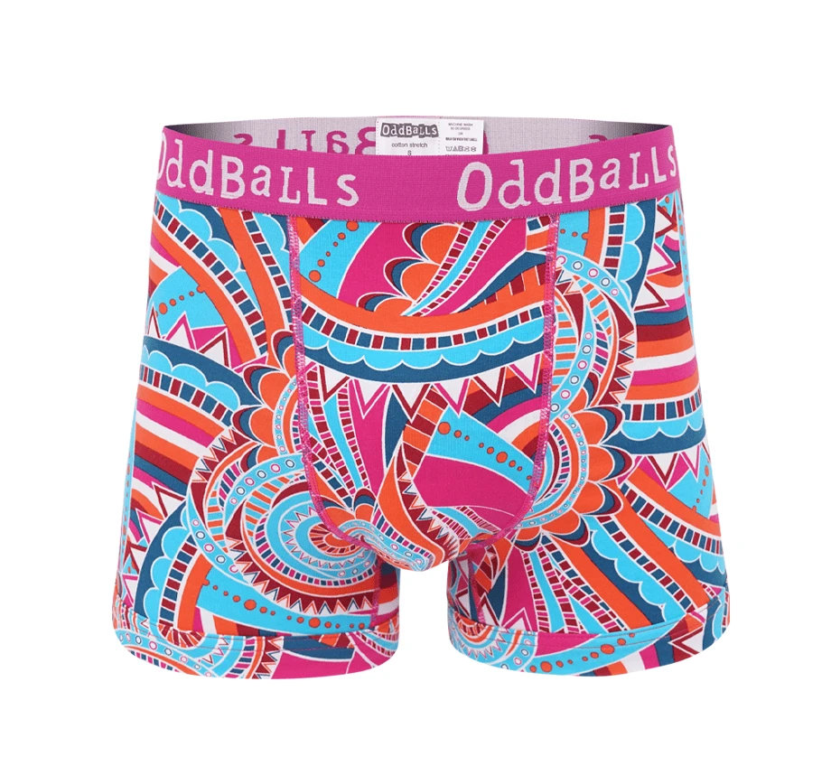 OddBalls Fiesta - Fun & Colorful Teen Boys Boxer Shorts | Comfortable & Durable Underwear 3 OddBalls Fiesta - Teen Boys Boxer Shorts