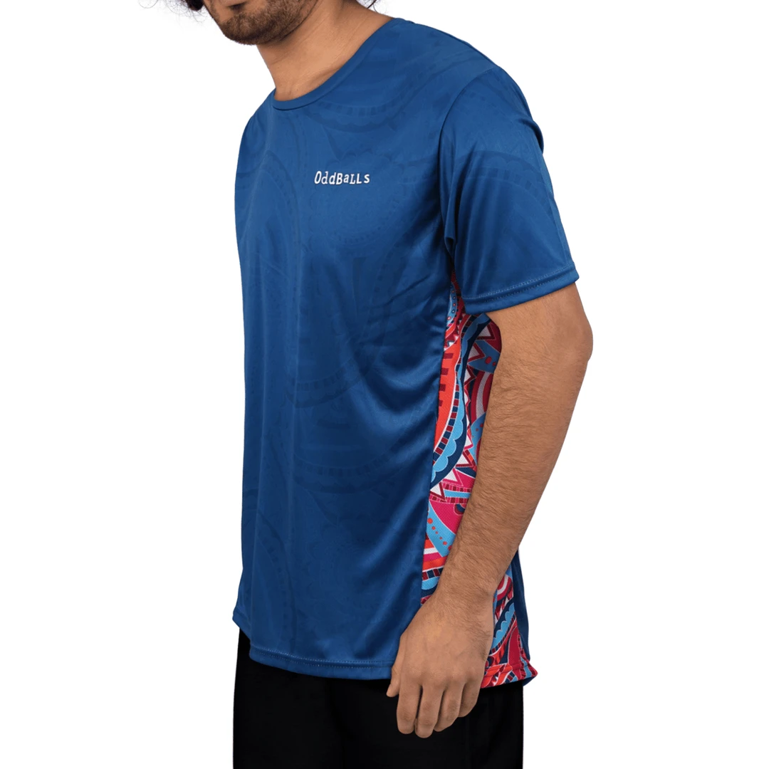 OddBalls Sportswear Fiesta Tech Fit Men's Training T-Shirt - Breathable & Lightweight Workout Tee 3 OddBalls Sportswear Fiesta - Tech Fit - Mens Training T-Shirt