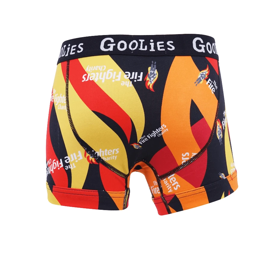 OddBalls Boys Boxer Shorts - Fire Fighters Charity Kids Underwear | Fun & Comfortable 3 OddBalls Boys Boxer Shorts (Kids) The Fire Fighters Charity - Kids Boxer Shorts - Goolies