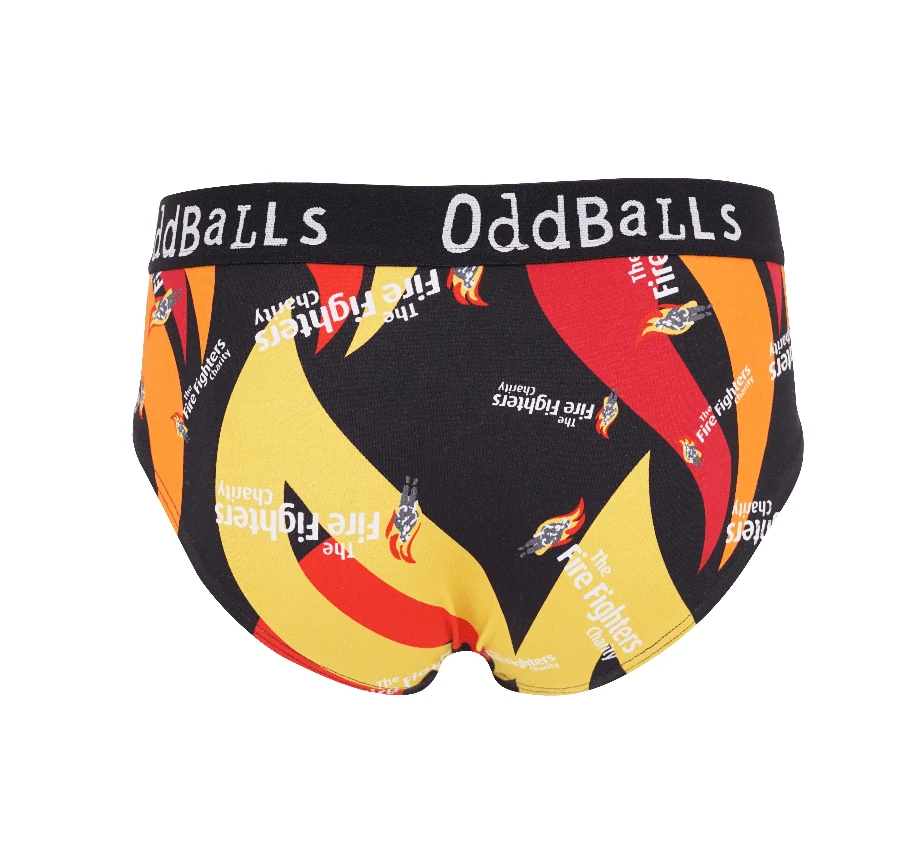 OddBalls The Fire Fighters Charity - Men's Briefs | Comfortable & Supportive Underwear 4 OddBalls The Fire Fighters Charity - Mens Briefs