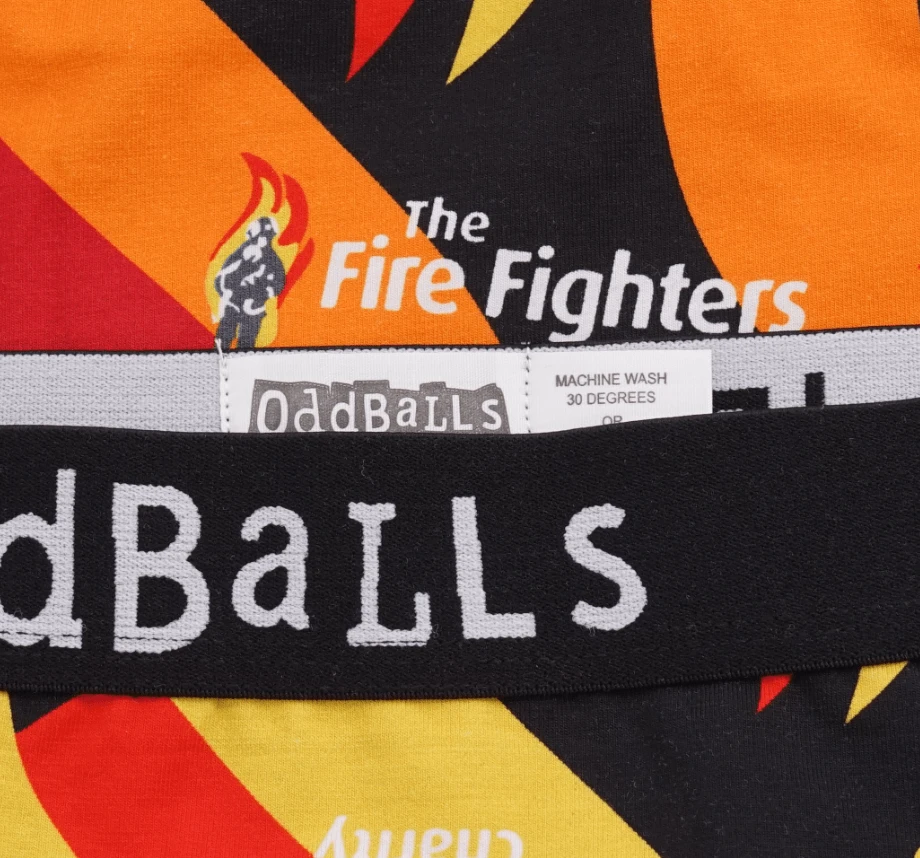 OddBalls The Fire Fighters Charity Teen Girls Briefs - Fun & Comfortable Underwear 5 OddBalls The Fire Fighters Charity - Teen Girls Briefs