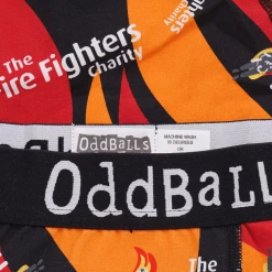 OddBalls The Fire Fighters Charity - Teen Boys Boxer Shorts | Comfortable & Fun Underwear 8 OddBalls The Fire Fighters Charity - Teen Boys Boxer Shorts