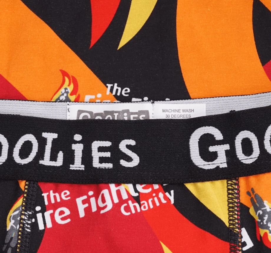 OddBalls Boys Boxer Shorts - Fire Fighters Charity Kids Underwear | Fun & Comfortable 5 OddBalls Boys Boxer Shorts (Kids) The Fire Fighters Charity - Kids Boxer Shorts - Goolies