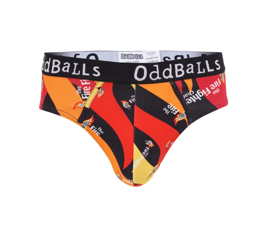 OddBalls The Fire Fighters Charity - Men's Briefs | Comfortable & Supportive Underwear 3 OddBalls The Fire Fighters Charity - Mens Briefs