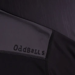 OddBalls Black - Gradient - Flex Fit - Mens Training T-Shirt Sportswear