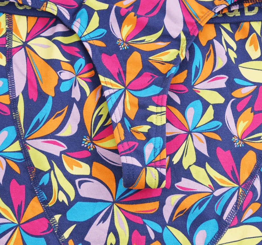 OddBalls Flower Power Teen Girls Thongs - Fun & Comfortable Underwear 6 OddBalls Flower Power - Teen Girls Thongs