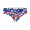 OddBalls Flower Power Teen Girls Briefs - Fun & Comfortable Underwear for Teens 2 OddBalls Flower Power - Teen Girls Briefs