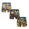 OddBalls Boys Boxer Shorts (Kids) Flowery Bundle - Kids Boxer Shorts 3 Pack Bundle