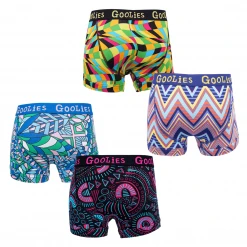 OddBalls Fresh Bundle - Kids Boxer Shorts 4 Pack Bundle