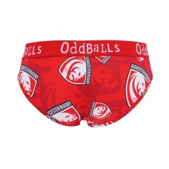 OddBalls Gloucester - Red - Ladies Briefs