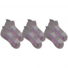 OddBalls Ankle & Trainer Socks All Grey Trainers Socks - 3 Pack Sock Bundle (Made From Recycled Plastic)