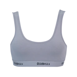 OddBalls Grey & Black - Ladies Bralette Bralettes