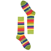 OddBalls Green Stripes - Socks