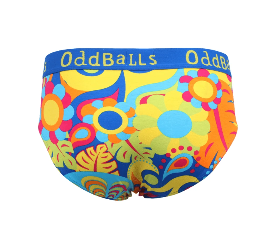 OddBalls Hippy Jungle Teen Boys Briefs - Funky & Comfortable Underwear for Teens 4 OddBalls Hippy Jungle - Teen Boys Briefs
